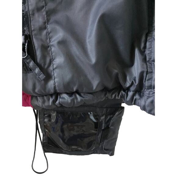 Snozu Kids Youth Girls Purple Gray Ski & Snowboard Winter Jacket Vented size L - Picture 7 of 7